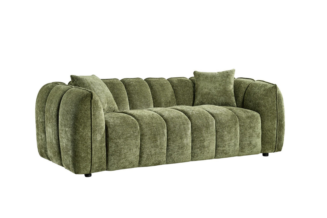 Venice Sofa Olive 3 Seater